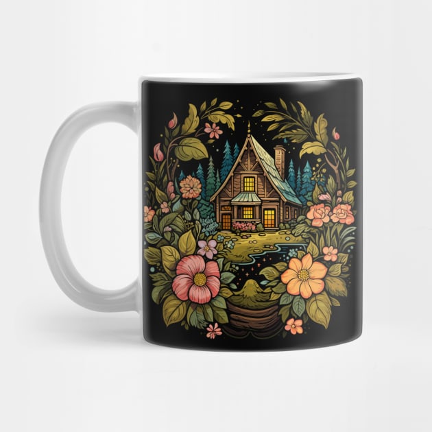 Aesthetic Cottagecore – Fairy Nature Cottage Vintage by Infinitee Shirts